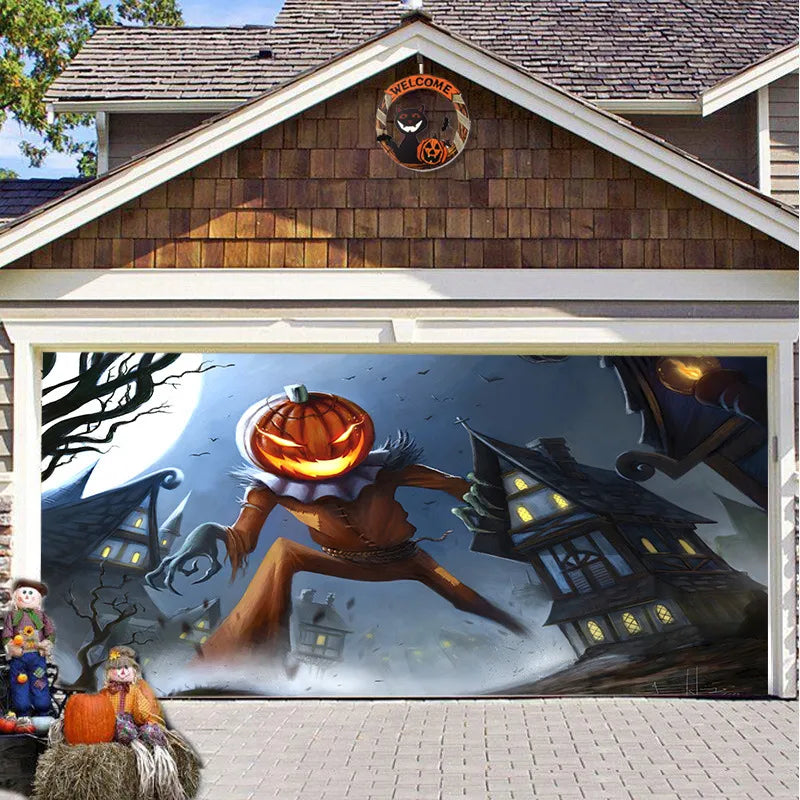 Halloween Garage Door Covers