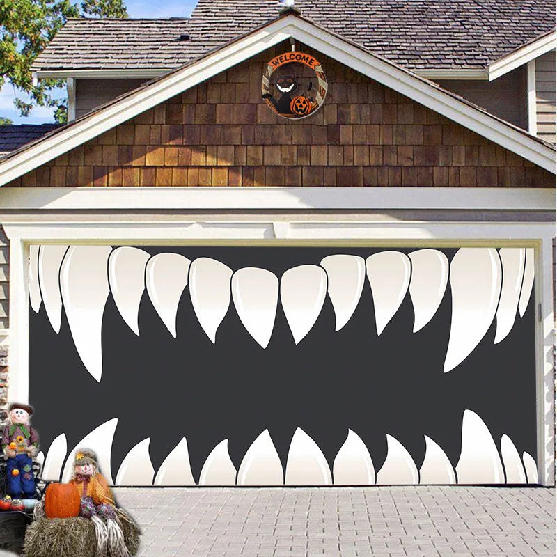 Halloween Garage Door Covers