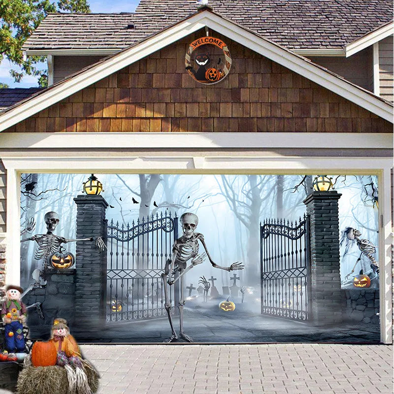 Halloween Garage Door Covers