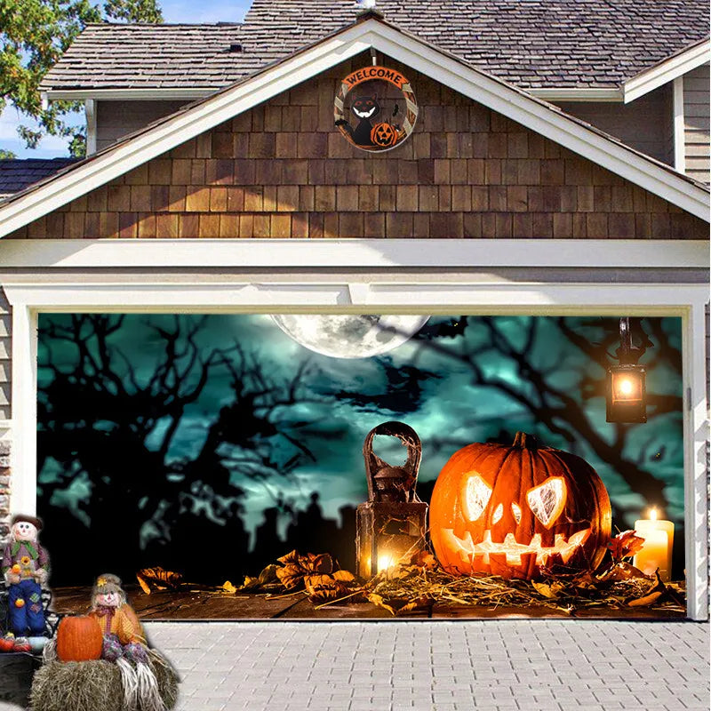 Halloween Garage Door Covers