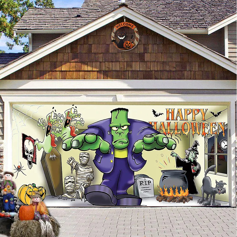 Halloween Garage Door Covers