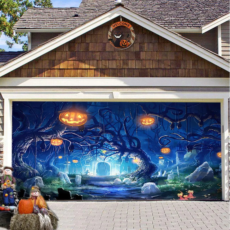 Halloween Garage Door Covers