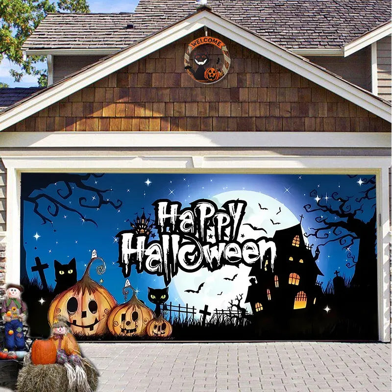 Halloween Garage Door Covers