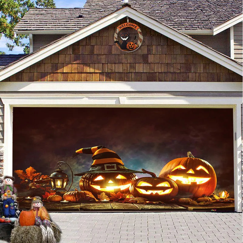 Halloween Garage Door Covers