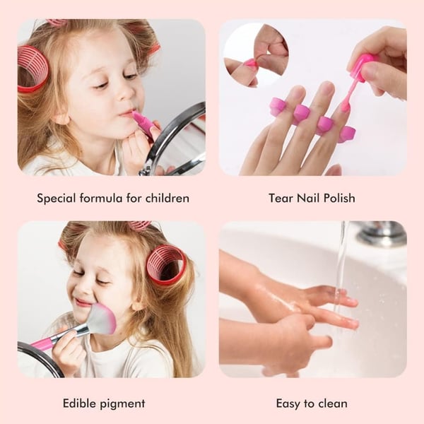 (🔥RECOMMEND 2024 BEST GIFT TO FAMILY🔥)Kids Washable Makeup Beauty Kit