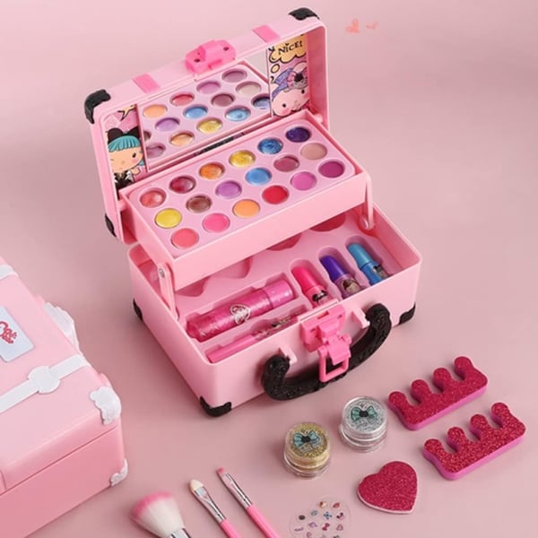 (🔥RECOMMEND 2024 BEST GIFT TO FAMILY🔥)Kids Washable Makeup Beauty Kit