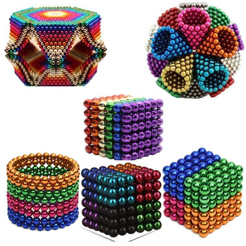 (🌲EARLY CHRISTMAS SALE - 50% OFF) 🎁Multi Colored DigitDots 216 Pcs Magnetic Balls🔥