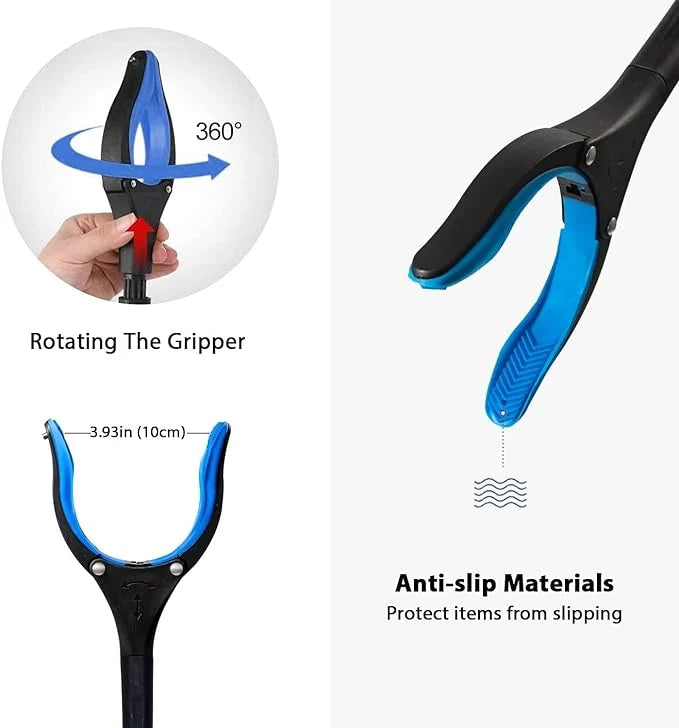 (🔥HOT SALE NOW 50% OFF) --2024 Newly Upgraded Foldable Grabber With 360° Swivel Clip