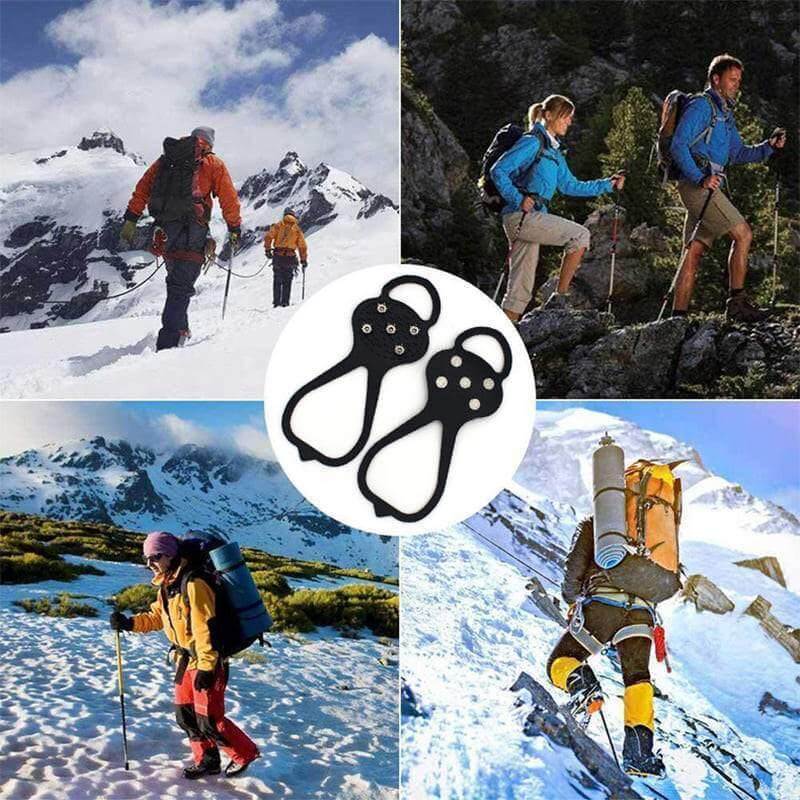 (🌲EARLY CHRISTMAS SALE - 50% OFF) 🎁 Non-Slip Hiking Snow Climbing Shoe Spike Grips