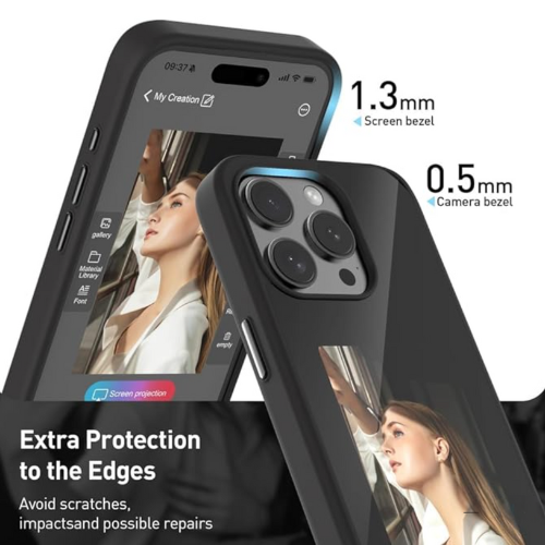 Case- Photo Smart Cast Case for iPhone 15, 14, & 13