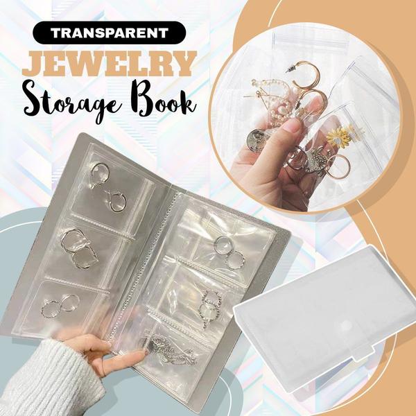 2024 Transparent Jewellery Storage Book Set