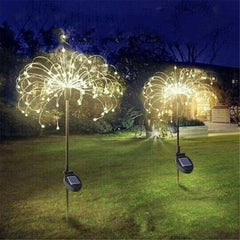 Buy Now 50% OFF Waterproof Solar Garden Fireworks Lamp