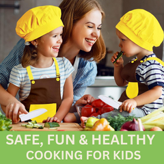 Children-safe kitchen set