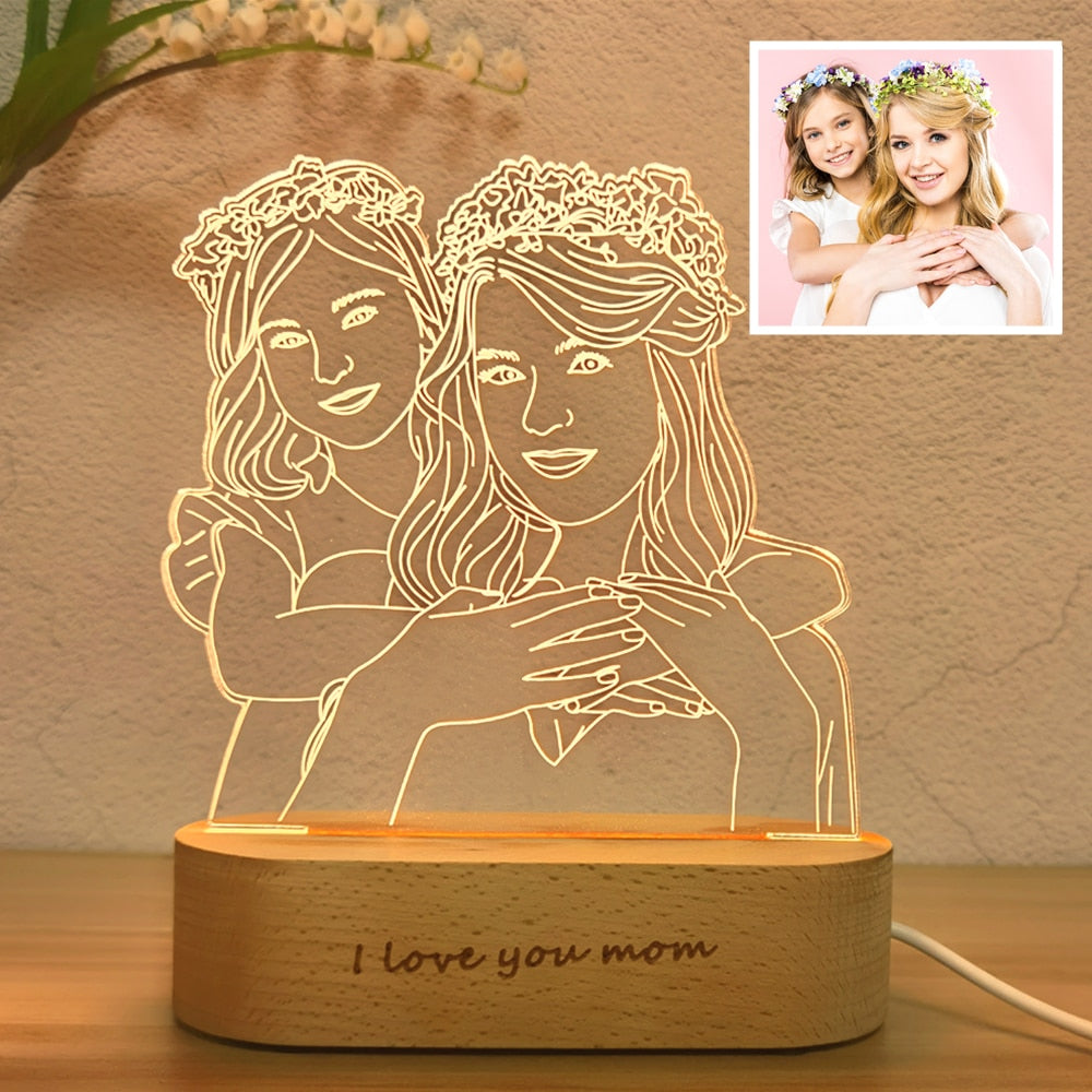 Custom Photo 3D Lamp