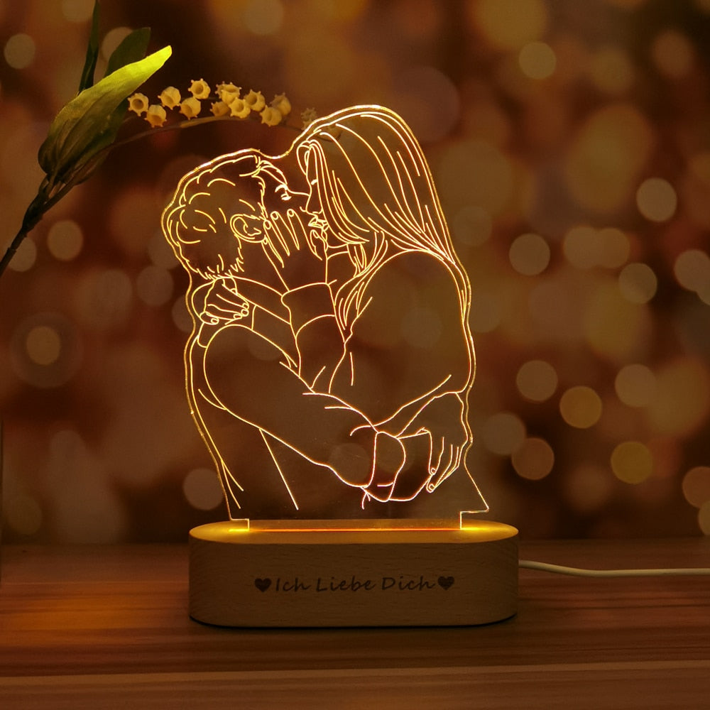 Custom Photo 3D Lamp